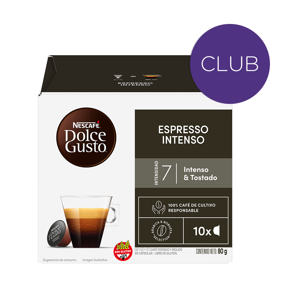 ESPRESSO INTENSO 10 CÁPSULAS
