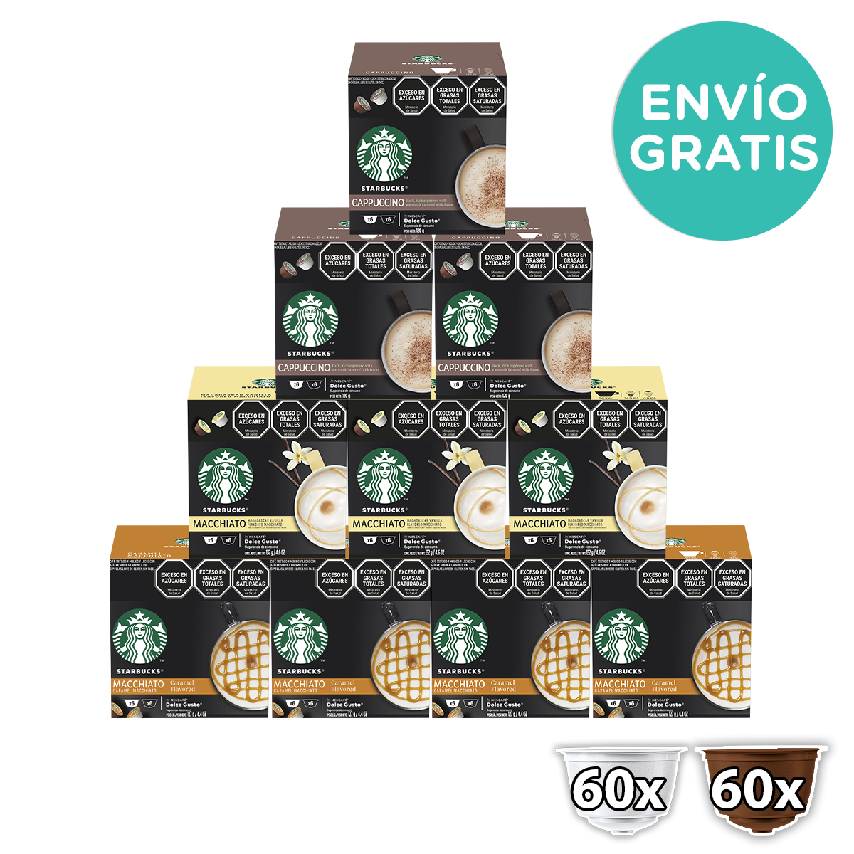 Combo Starbucks Mix Dulce