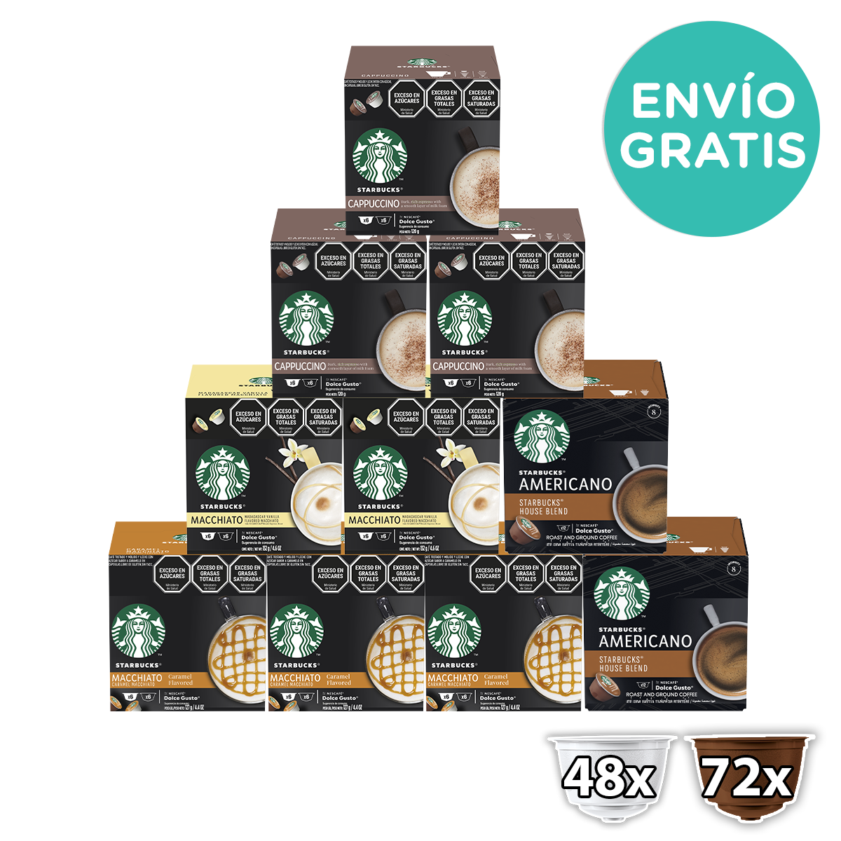 Combo Starbucks Mix XL