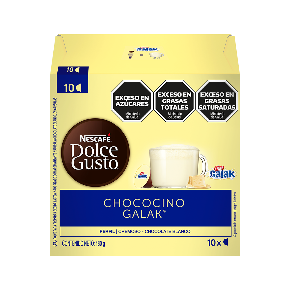 Gusto Capsulas Chococino Dolce Gusto Chococino Caramel Com 10 Capsulas
