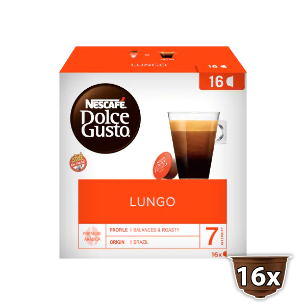 Café Dolce Gusto Lungo 16 Cápsulas