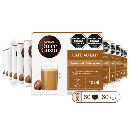 CAFÉ AU LAIT 12 CAJAS