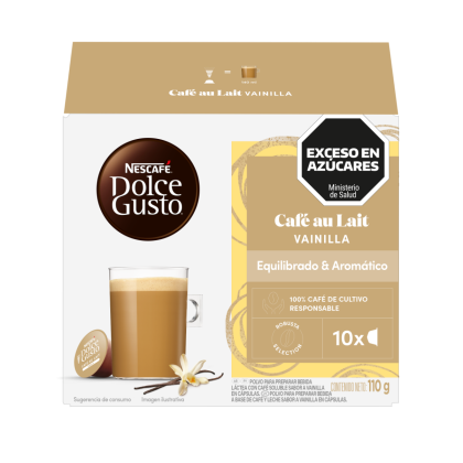 CAFÉ AU LAIT VAINILLA 10 CÁPSULAS