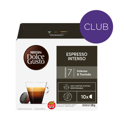 ESPRESSO INTENSO 10 CÁPSULAS