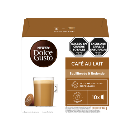 CAFÉ AU LAIT 10 CÁPSULAS