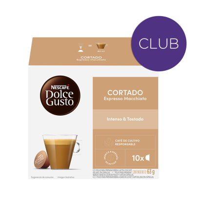 CORTADO 10 C&Aacute;PSULAS