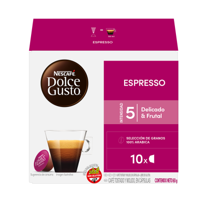 ESPRESSO 10 C&Aacute;PSULAS