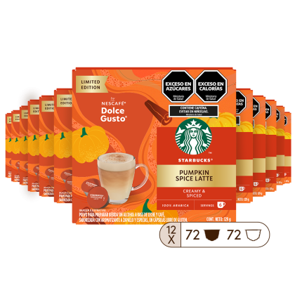 STARBUCKS® PUMPKIN SPICE LATTE 12 CAJAS