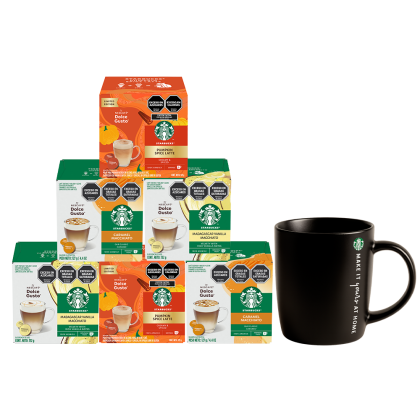 COMBO STARBUCKS® 6 CAJAS + TAZA