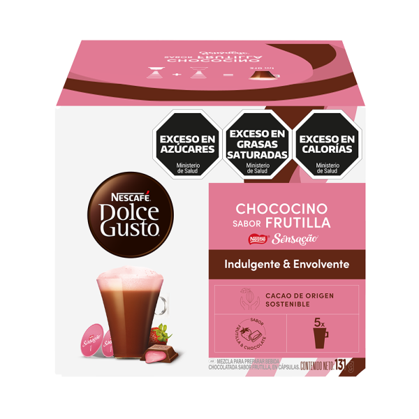 CHOCOCINO FRUTILLA 10 CÁPSULAS
