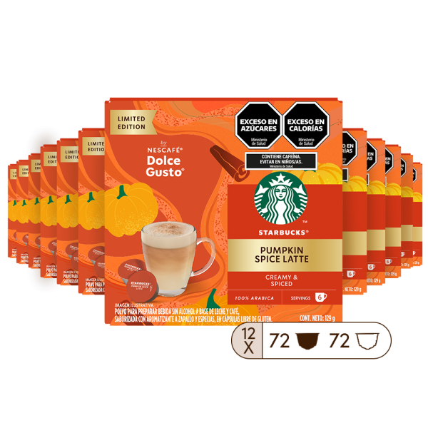 STARBUCKS® PUMPKIN SPICE LATTE 12 CAJAS