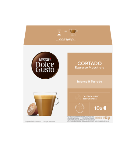 CORTADO 10 C&Aacute;PSULAS