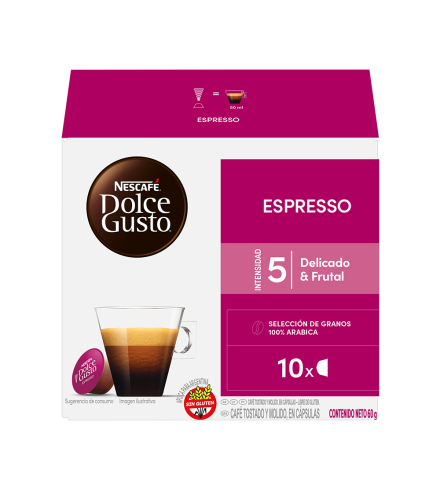 ESPRESSO 10 C&Aacute;PSULAS