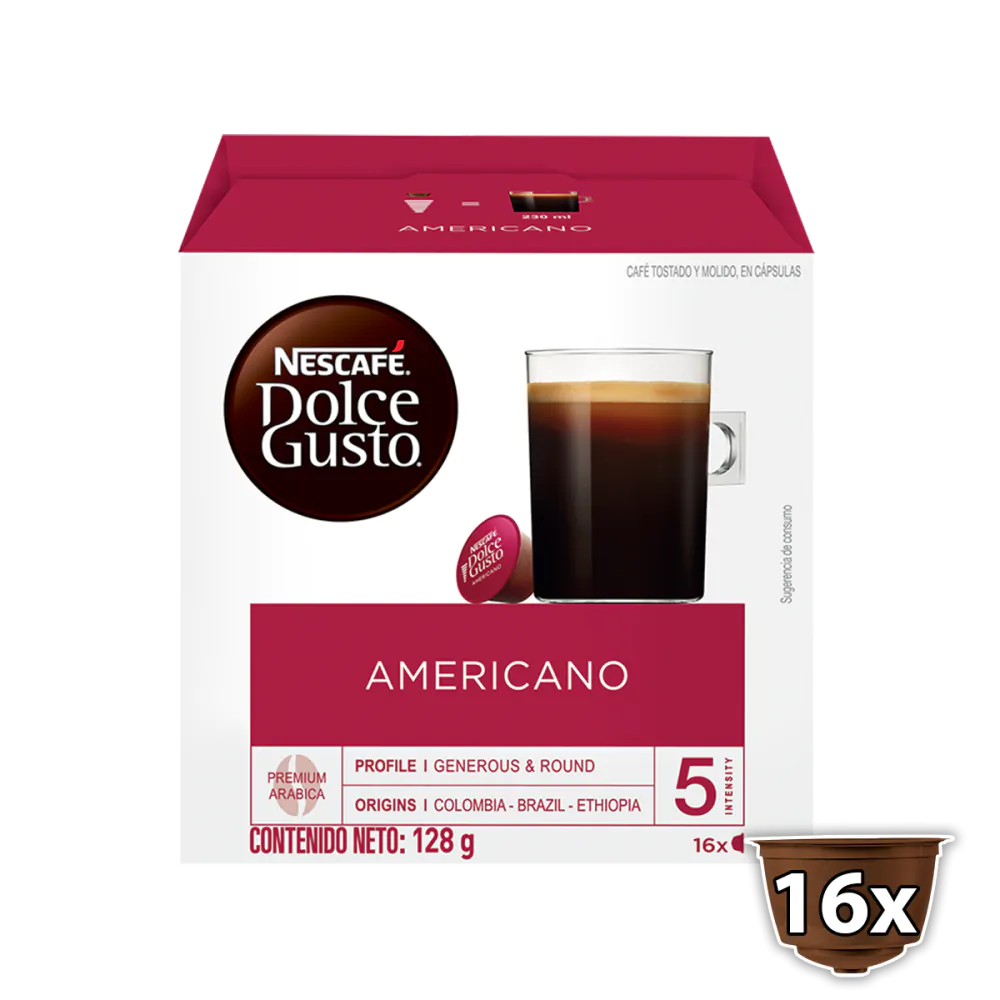 Cápsulas Café Americano