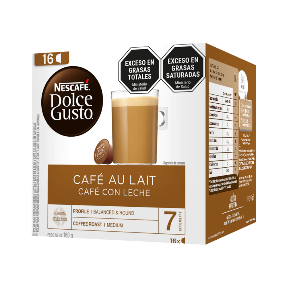 Cápsulas de CAFÉ AU LAIT