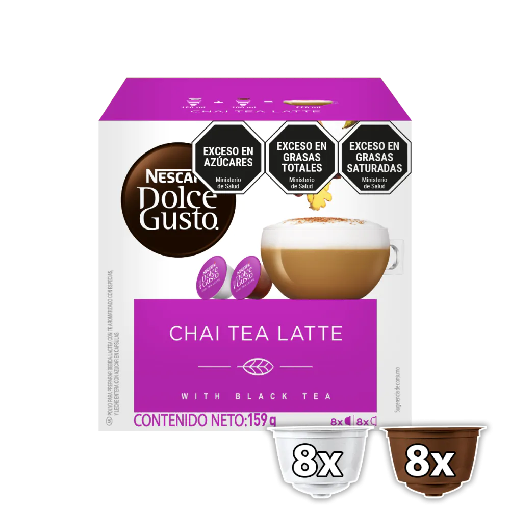 Chai Tea Latte - Té Capsulas