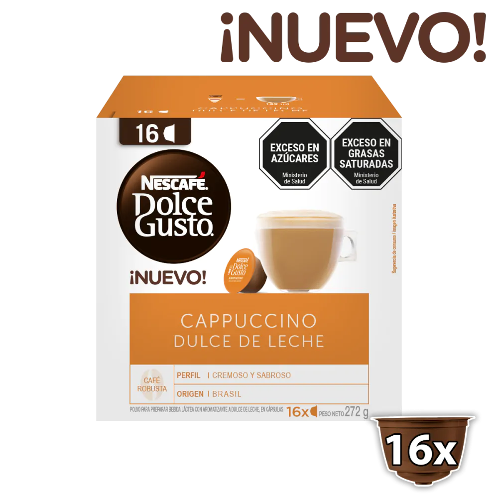 Capuccino Dulce de Leche - Café Cápsulas