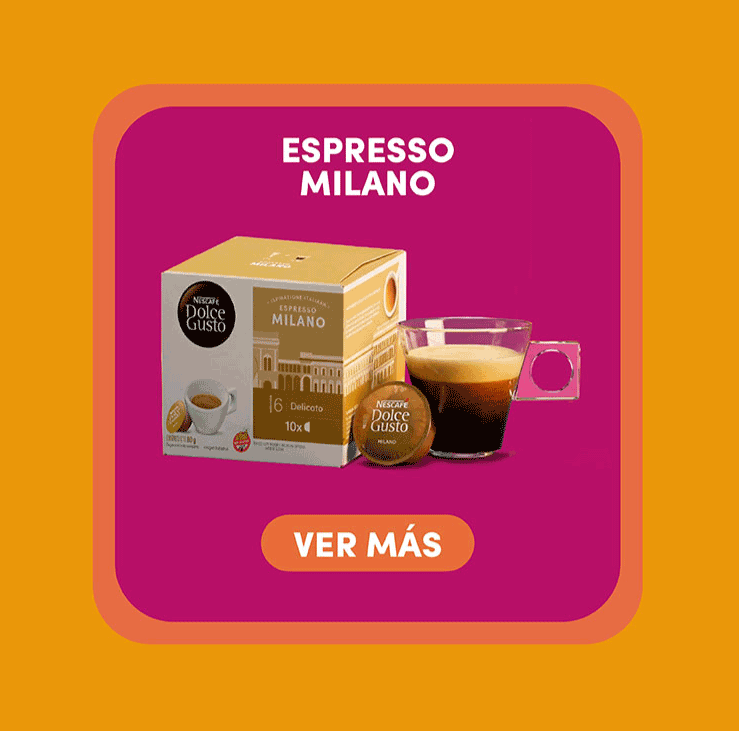 Espresso Milano. Ver m&aacute;s.